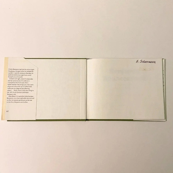 Vintage 1978 Benjamin Bounces Back  by Alan Baker Book HC DJ - Picture 6 of 16